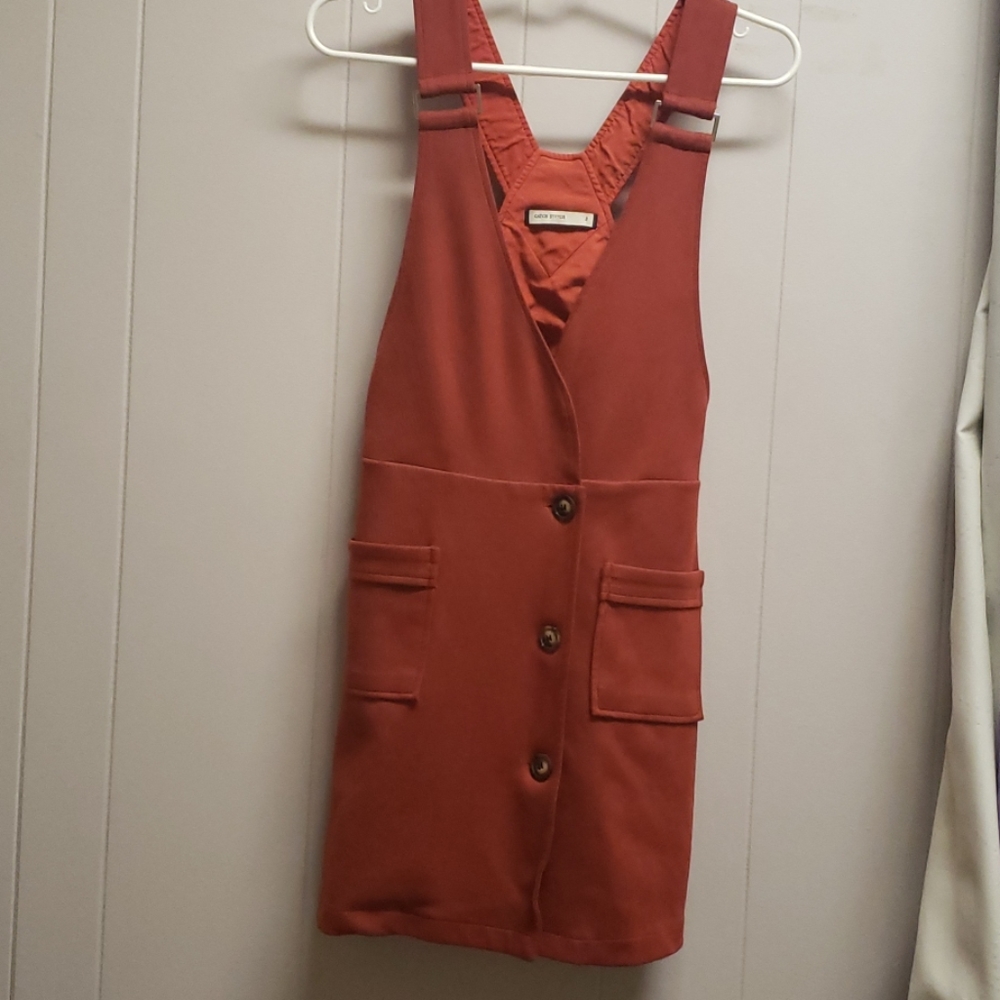 Suede Romper